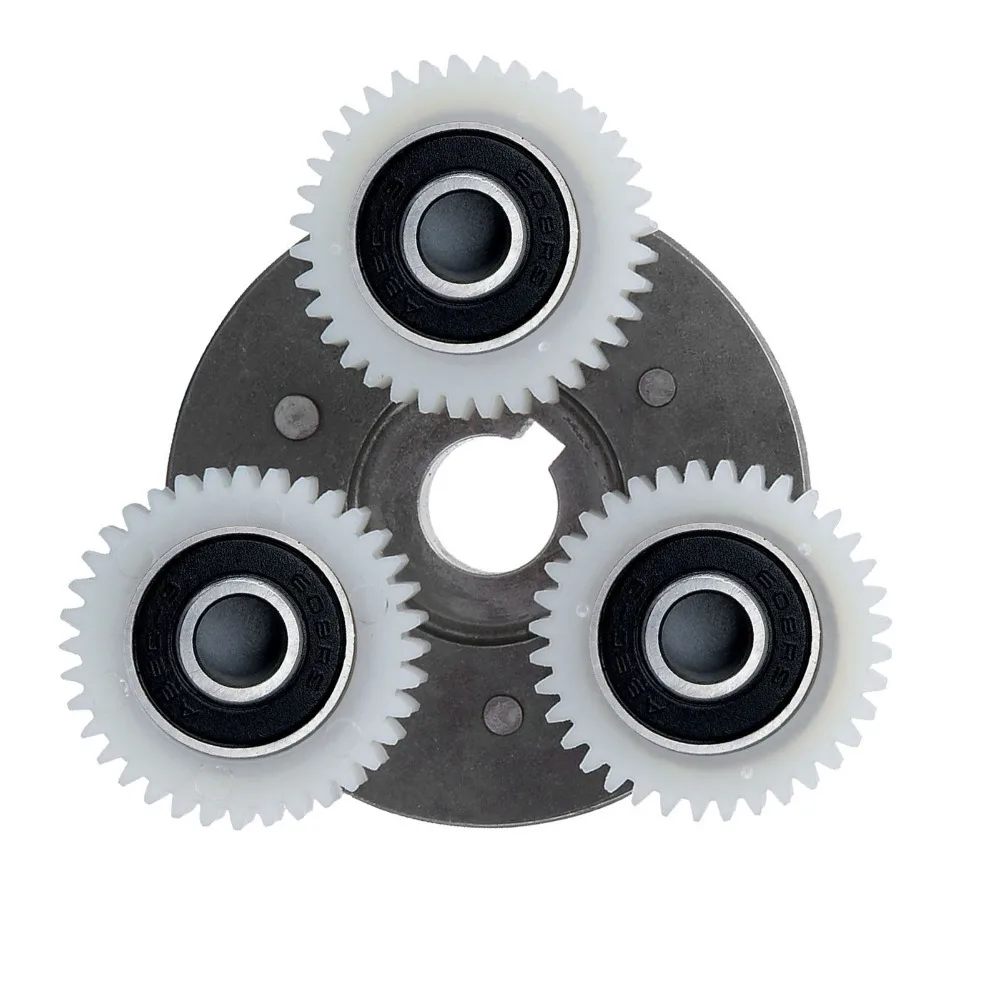 Engranaje de Motor de bicicleta eléctrica duradero, 36 dientes, 38mm, engranaje de embrague de Motor de nailon, conjunto de Motor de engranaje eléctrico, 3 uds. - imagen 5