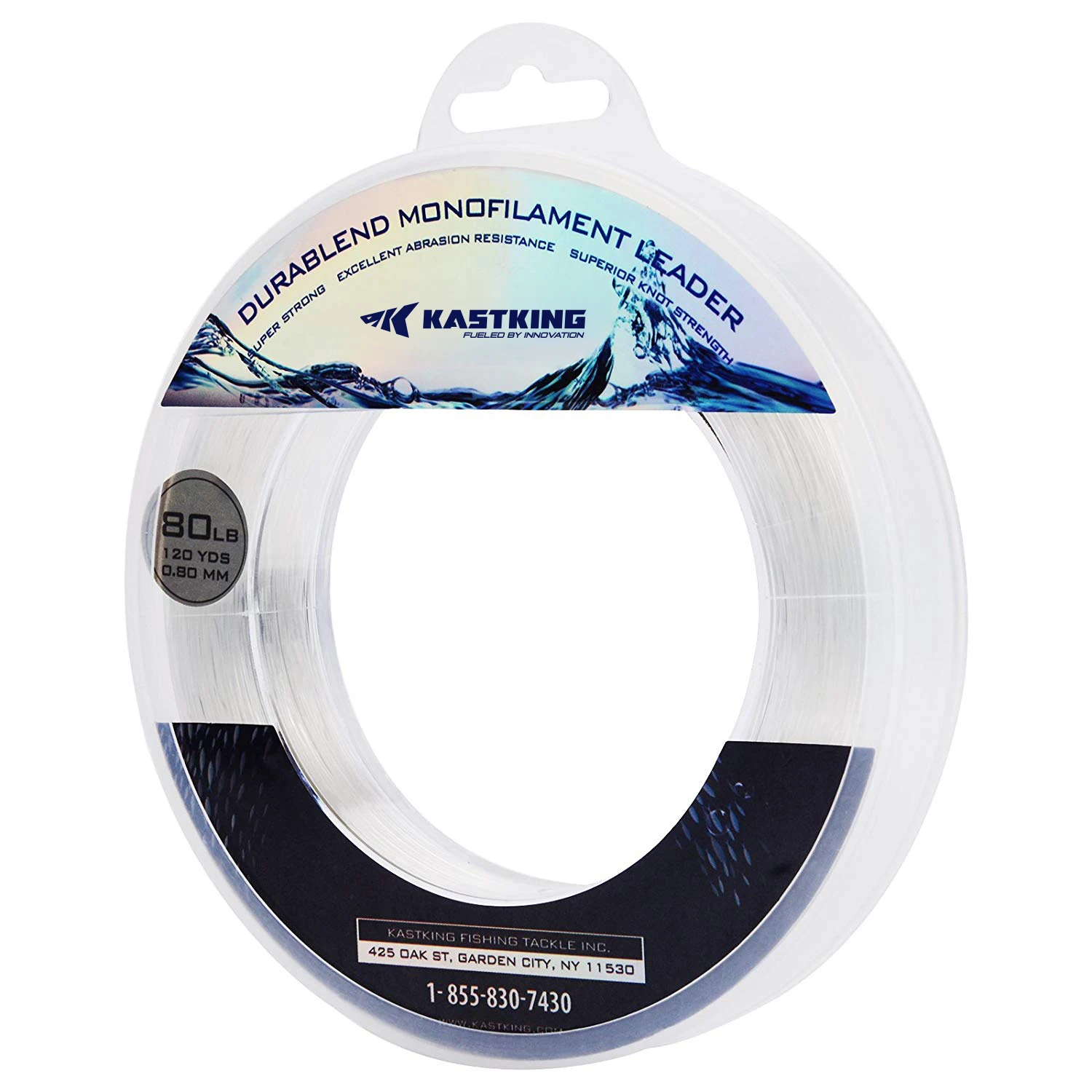 Línea de pesca de nailon KastKing 20-200LB 110M 0,40-1,40mm, línea de nailon monofilamento superfuerte, buena para pesca en barco