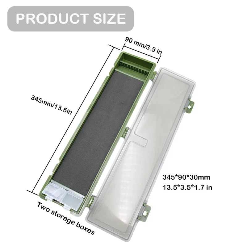 Caja de aparejos de pesca de carpa, equipo para aparejo de pesca de carpa, pelo Ronnie Zig, accesorios, estuche de almacenamiento giratorio, billetera de aparejo - imagen 2