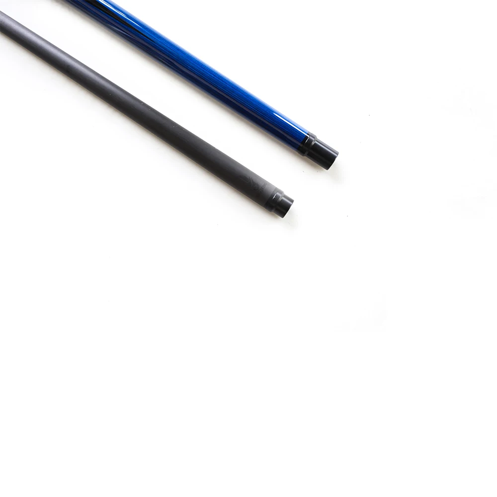 Taco de fibra de carbono 1/2 Break Uniloc, punta de baquelita, 12,9mm, férula negra, 147cm, 19oz, tecnología negra, billar - imagen 2