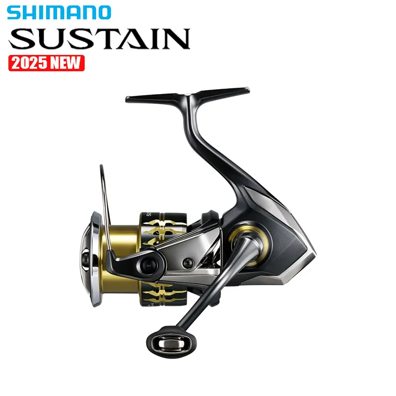 SHIMANO 2025 nuevo carrete giratorio SUSTAIN 205-270g arrastre máximo 9-11kg 8 + 1 HAGANE MGL MICROMODULE GEAR II carrete de pesca para agua dulce