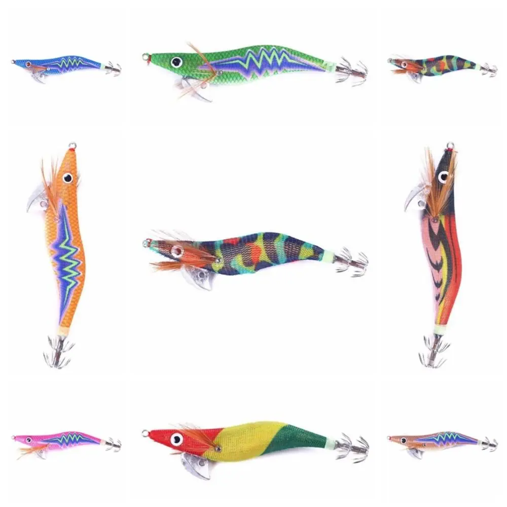 Señuelo Artificial falso, plantilla luminosa de calamar, pulpo, 12,2-20g, cebo duro, sepia, camarón, señuelo de pesca de mar, aparejos de pesca - imagen 5