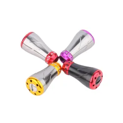 Perilla de aluminio con rodamiento para carrete de pesca D/S