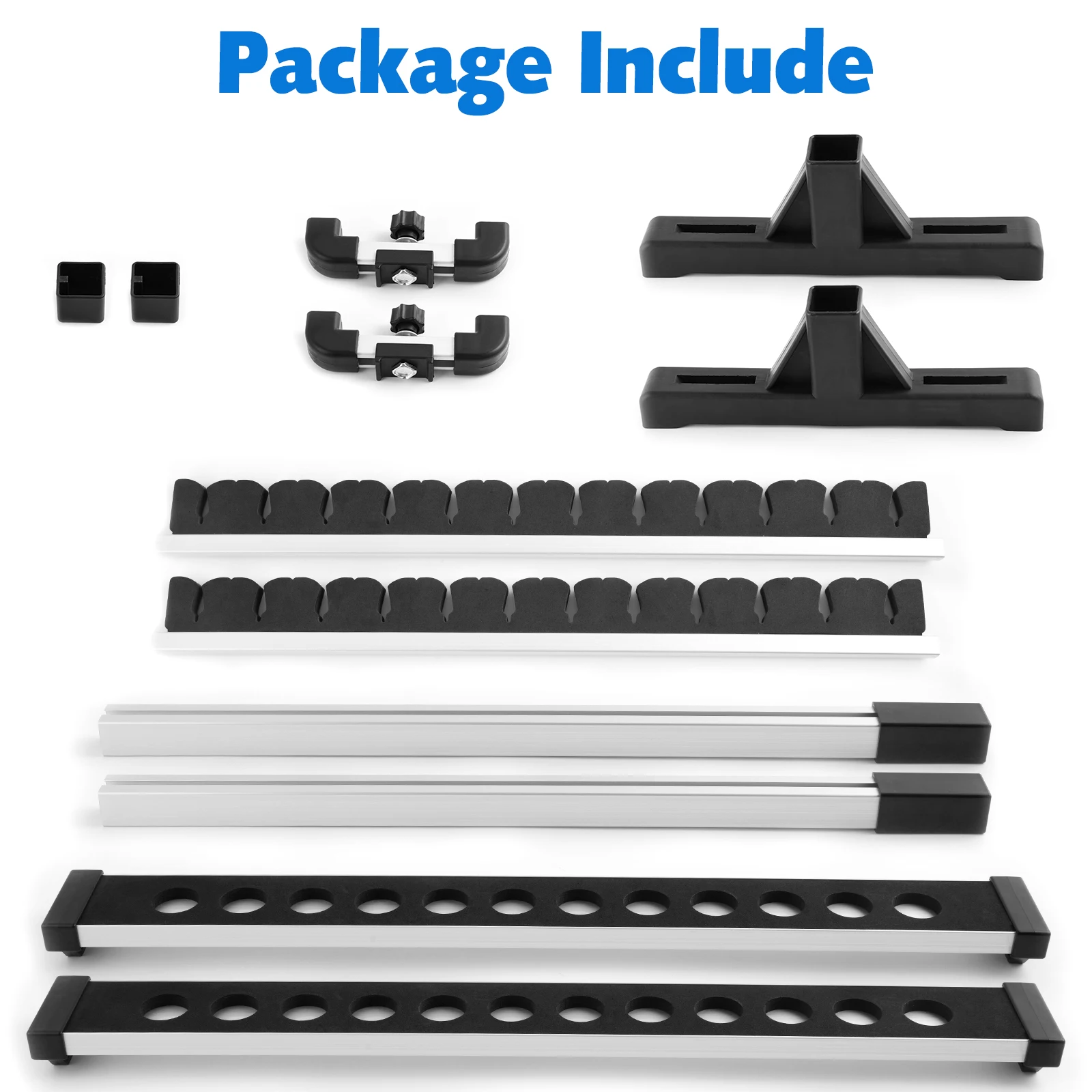 Goture soportes de caña de pescar de gran capacidad, estante de 24 varillas, soporte de poste Vertical para poste de pesca, soporte de exhibición, marco fijo - imagen 5