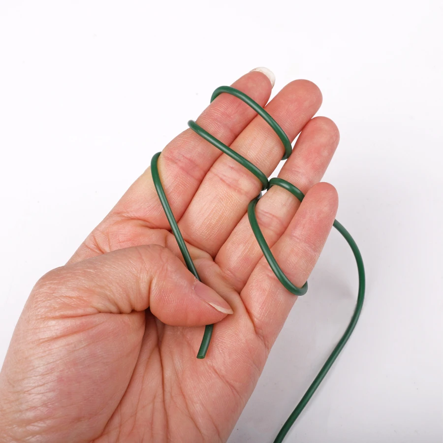 FTK 1M/2M tubo de pesca verde/negro/marrón mangas de pesca de silicona suave aparejo de pesca gancho línea tubo herramienta de aparejos de pesca - imagen 5