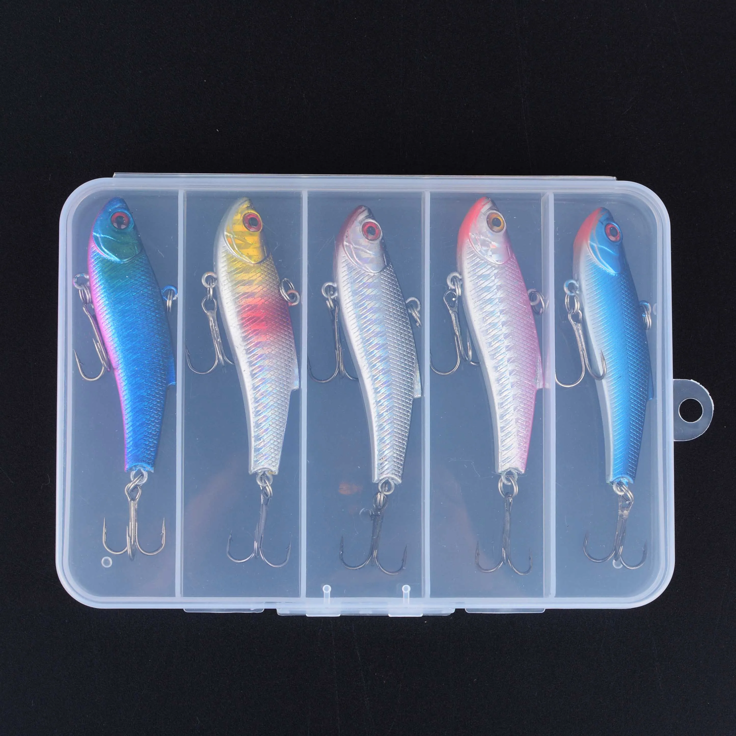 Señuelo VIB hundible – Wobbler con anzuelos triples para trolling