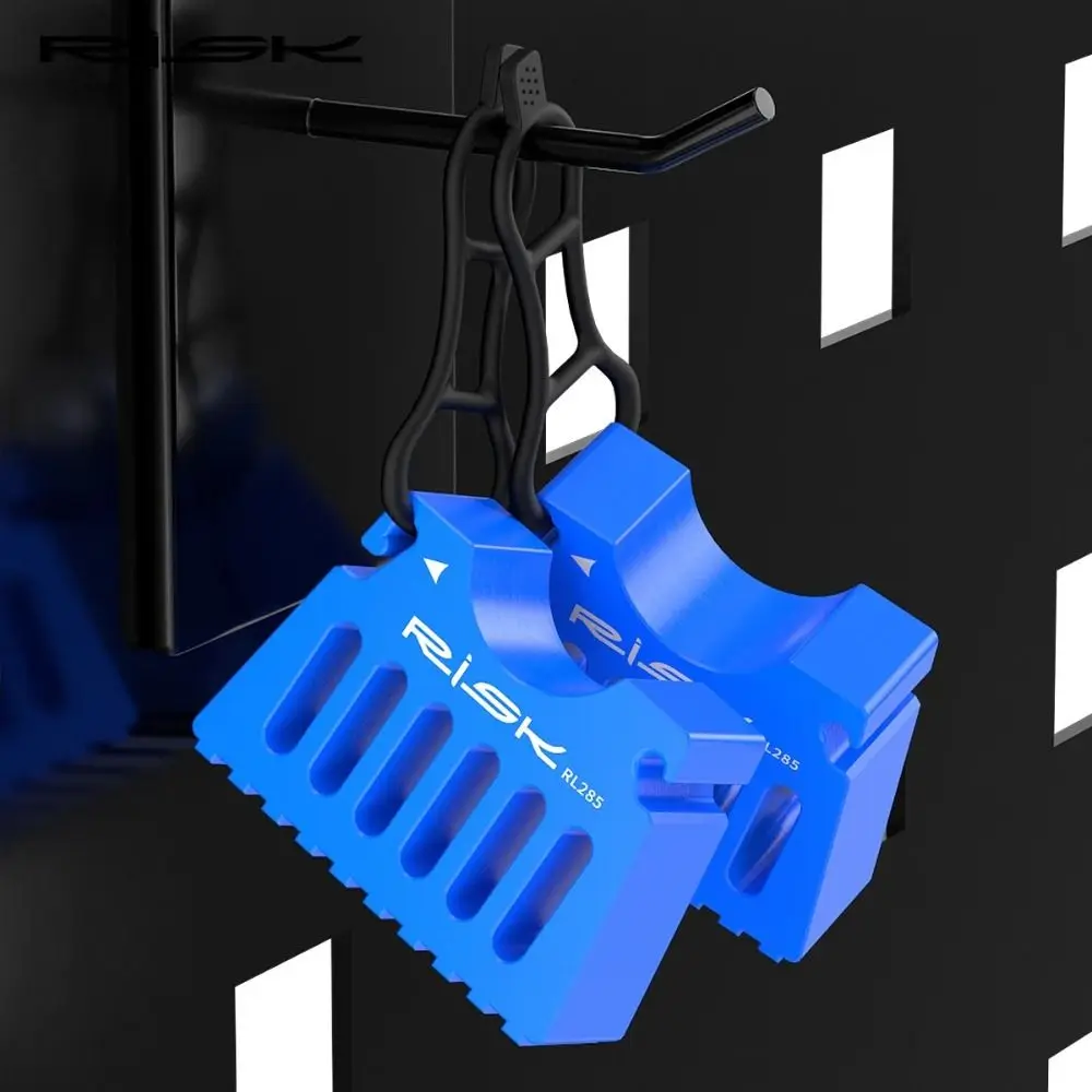 Soporte de Reparación de bicicletas de liberación rápida, estabilizador de estacionamiento de bicicletas ajustable antideslizante, soporte Universal invertido para bicicleta, 1 par - imagen 4