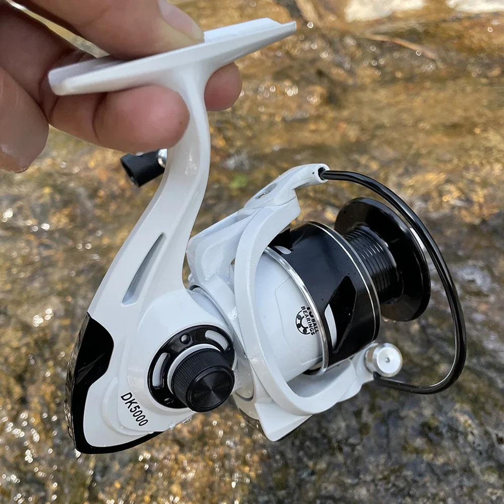 Carrete Spinning DK 7000 – Freno potente para pesca en agua salada - imagen 4