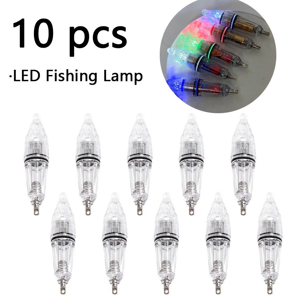 Luz de pesca LED intermitente - Atrae peces en agua salada y dulce