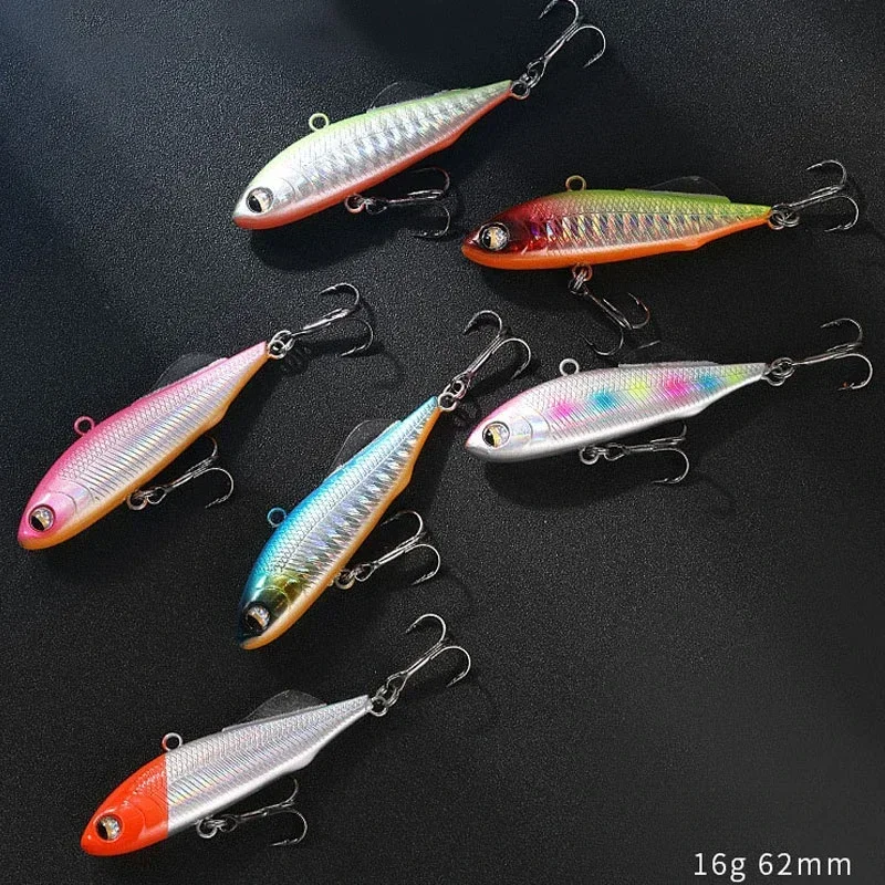 Señuelo de Pesca VIB, 16g, cebos duros artificiales, Crankbait, Pesca con vibración, Wobbler, Swimbait para lubina, Lucio, perca, Pesca - imagen 2