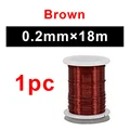Brown 0.2mmX18m