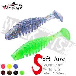 WALK FISH Vinilo Flotante Swimbait 6,5 cm para Lubina y Trucha