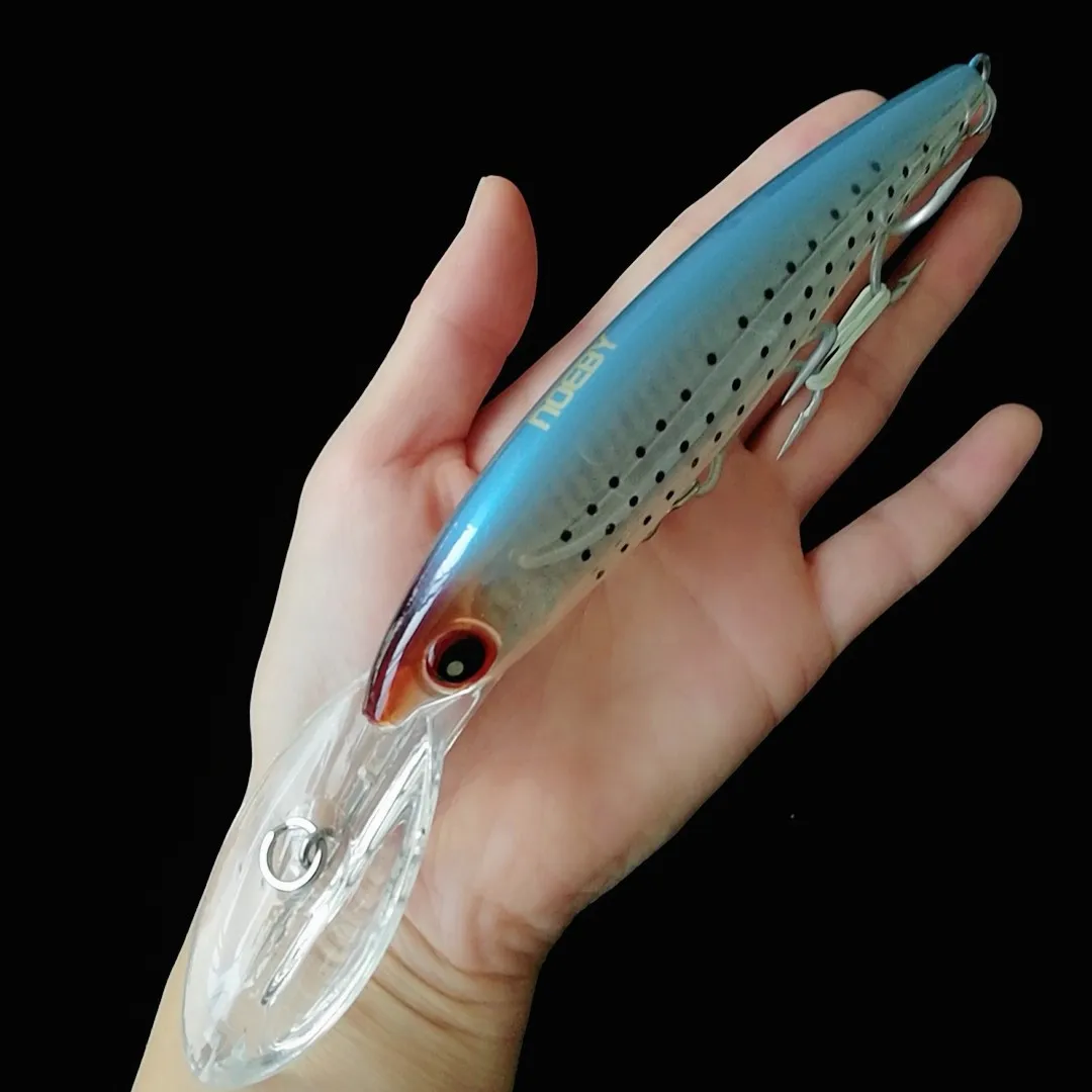 Noeby-SEÑUELOS DE PESCA DE piscardo, cebo duro flotante que se hunde, 14cm, 52g, 6 piezas - imagen 3