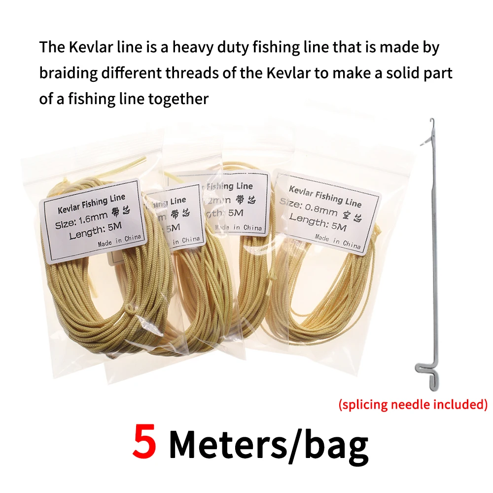 Lionriver-Hilo de pesca de Kevlar trenzado de fibra de aramida, anzuelo de Jigging pesado, línea de asistencia hueca, barco de pesca en agua salada, 8/16 hebras - imagen 3