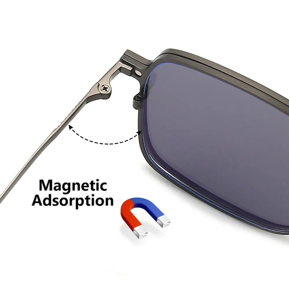 Gafas de visión nocturna para ordenador, 3 en 1 lentes polarizadas, Anti luz azul, con Clip magnético - imagen 4