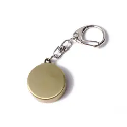 Equipo de escalada colgante portátil viaje regalo herramientas de navegación Vintage bolsillo brújula llavero Mini brújula Camping brújula