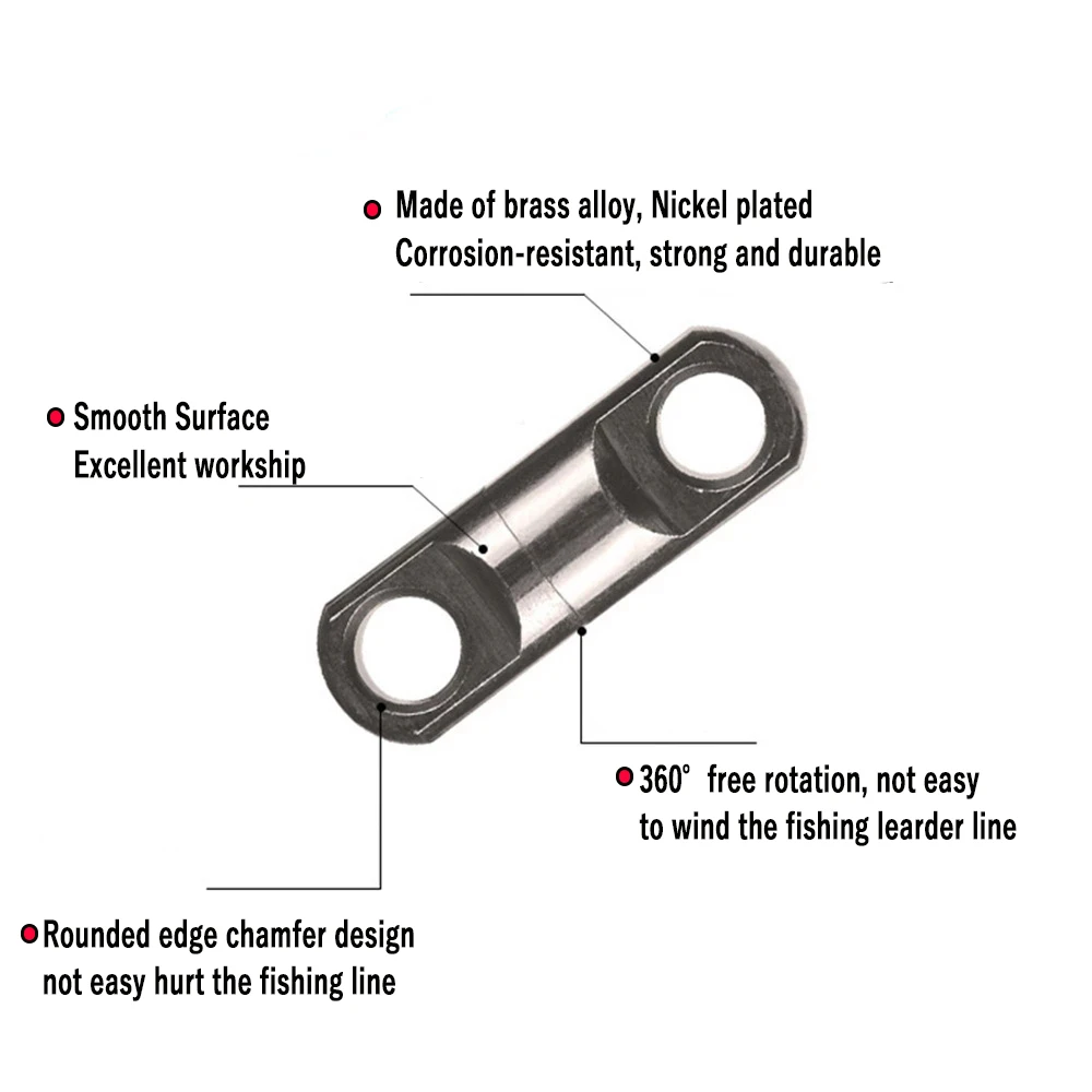 Anillo giratorio de alta resistencia para pesca en agua salada, aparejo de tiburón, atún, juego grande, pesca en alta mar, tamaño 5, 6, 7, 8, 9, 12, 10 unidades - imagen 4