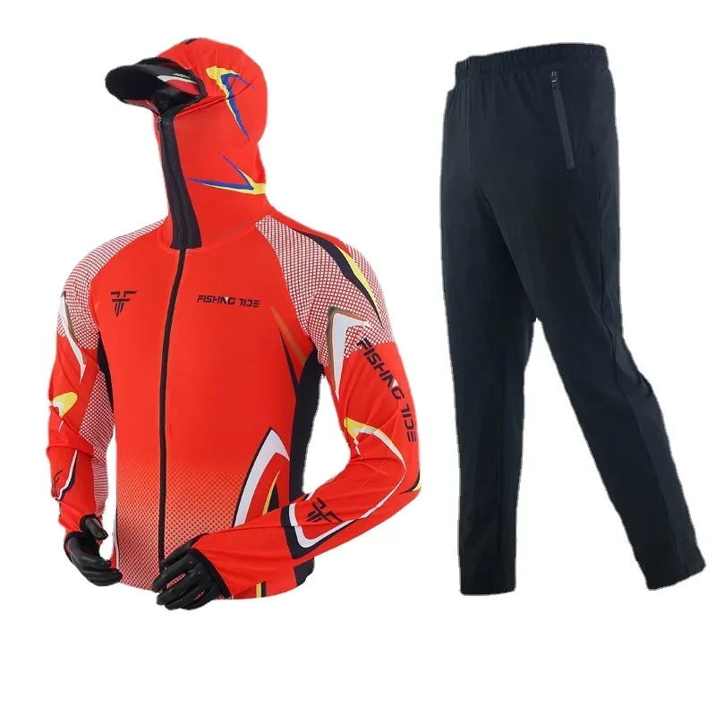Traje de pesca solar antih mosquitos - Camisa y pantalón de secado rápido - imagen 3
