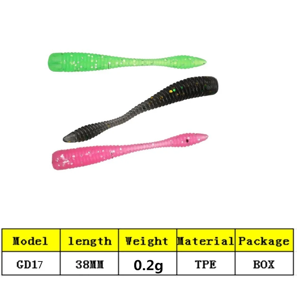 Descubra el cebo versátil CDD17 con su longitud de 38 mm 0