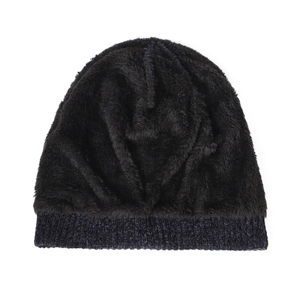 Gorro de punto elástico con puños para abrigo al aire libre - imagen 3