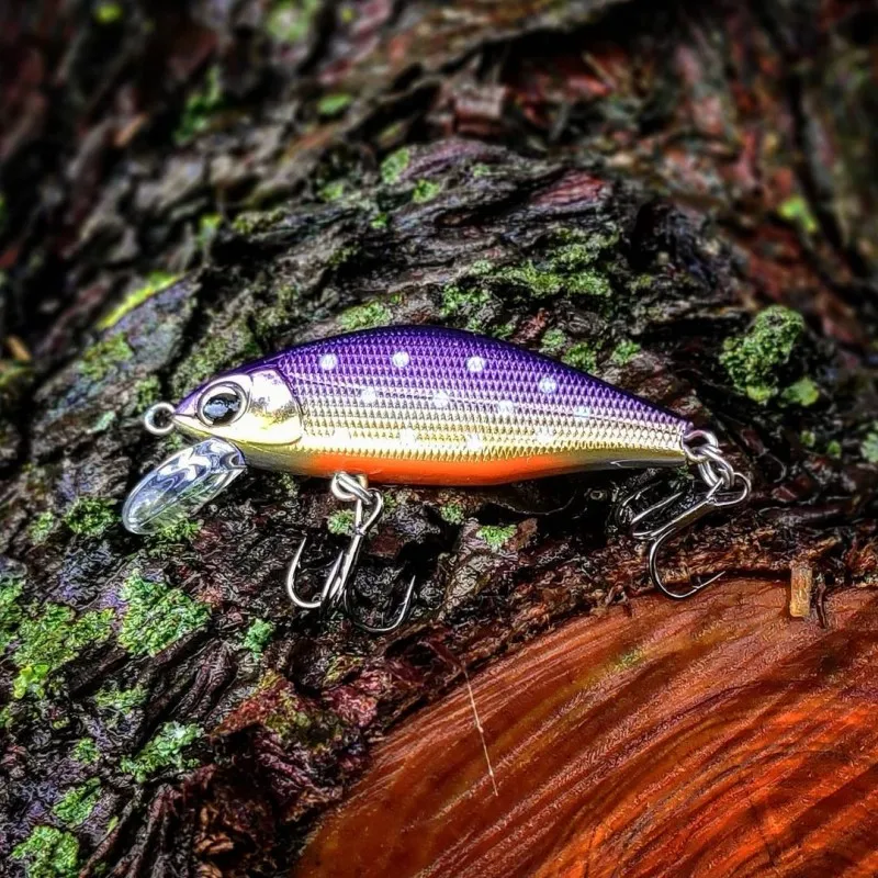 TSUYOKI Silder Spinning Micro Jerkbait Minnow Lure, señuelo de trucha, hundimiento lento, cebo duro, Pesca Artificial Pesca, Ima Issen 45S - imagen 2