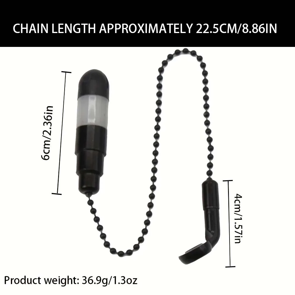 Componentes de alarma de pesca JSFUN, bobinas de mordida, indicadores de Swingers, alarma de pesca, cadena de acero Swinger - imagen 2