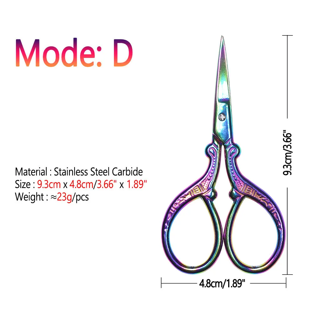 Bimoo, 1 unidad, tijeras de carburo de acero inoxidable, hilo, pelo de plumas, cortador de fibra sintética, Señuelos de pesca de trucha, herramienta para atar moscas - imagen 5
