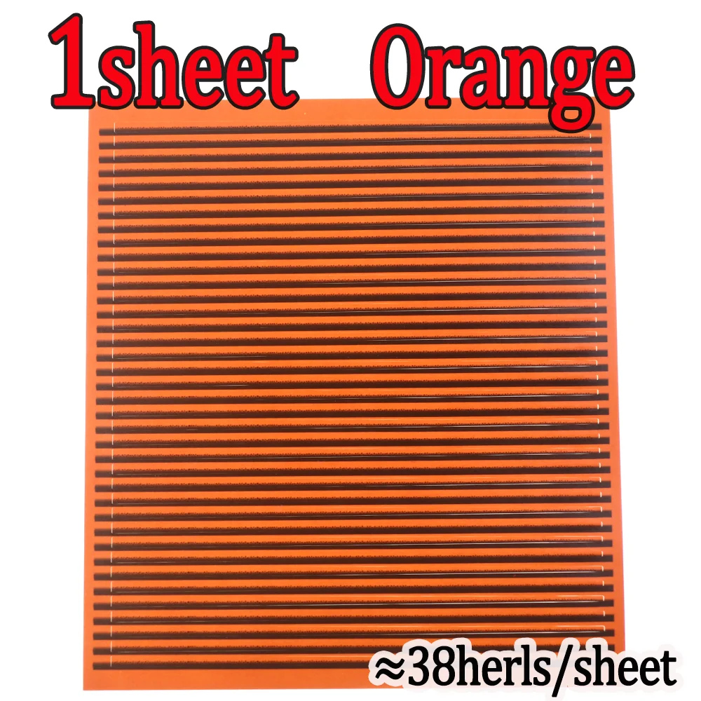 1 sheet Orange