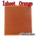 1 sheet Orange