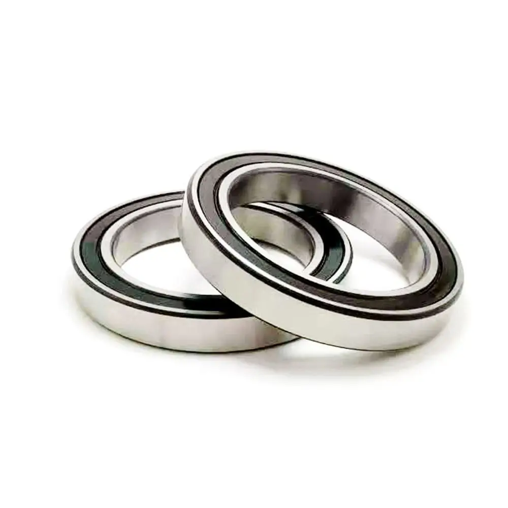 6812-2RS rodamientos de bolas de ranura profunda Z1, acero cromado doble sellado, 2 piezas, 60mm x 78mm x 10mm - imagen 3