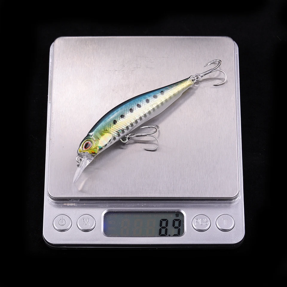 WALK FISH-señuelo de Pesca suspendido, cebo Artificial de plástico duro, 90mm, 8,9g, 1 piezas - imagen 3