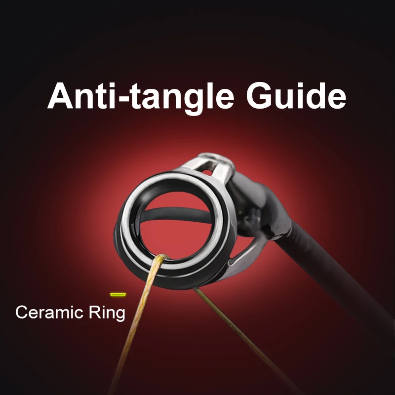 Weihe Fuji Ghost Face Fish II generación de fibra de carbono Micro caña de pescar telescópica señuelo para pesca con caña - imagen 3