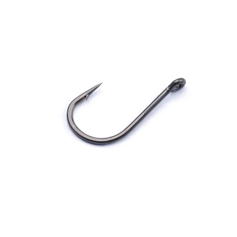 50 Uds. Anzuelo de pesca de carpa de acero de aleación, anzuelo de púas súper deslizante, método alimentador, anzuelo torcido para pesca de carpa, accesorio de aparejos - imagen 4