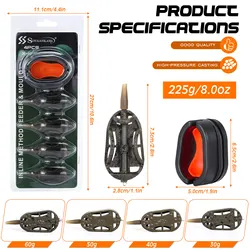Sougayilang Kit alimentador carpa pesca lanzador cebos alta velocidad