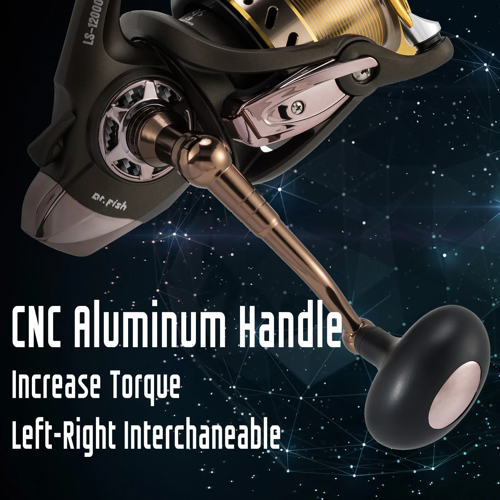 Carrete de pesca giratorio 13 + 1BB, arrastre máximo de 48lb, pesca de Surf de agua salada, fundición larga, Ultra alta capacidad, carrete de juego grande en alta mar - imagen 5