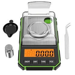 Báscula Digital 0.001g para Pesar Anzuelos y Vinilos