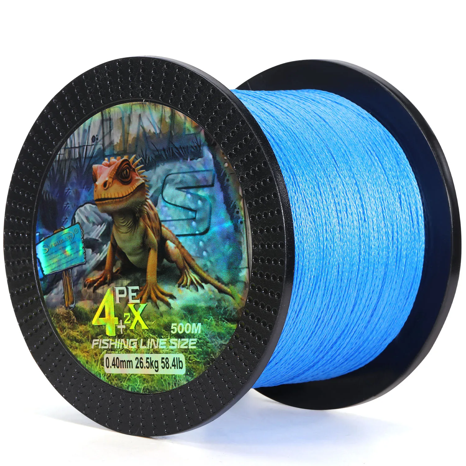 Sougayilang 500M X4 hilo de pescar trenzado multifilamento alambre de Pesca de carpa japonesa 13,2-58,4LB accesorios de Pesca línea de PE Pesca - imagen 5