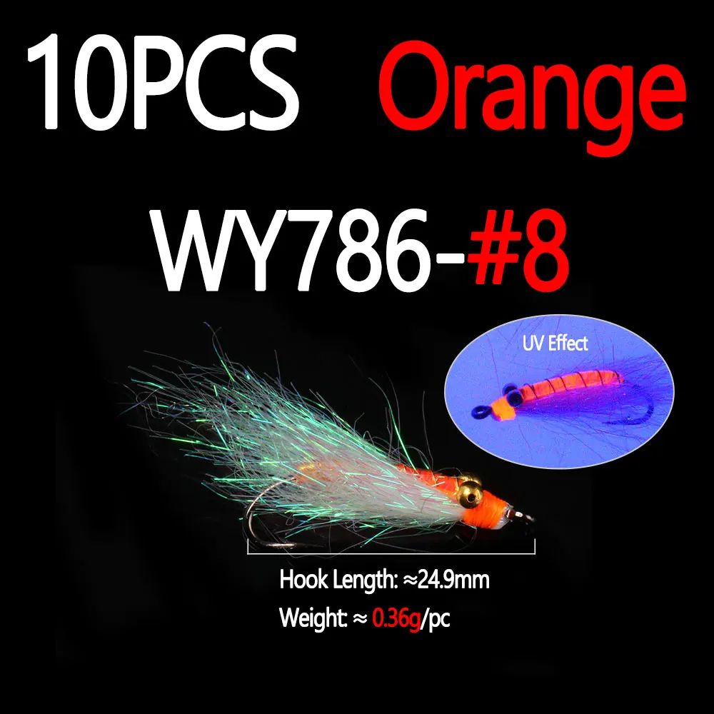 10pcs Orange