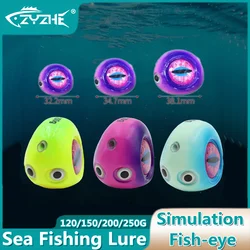 ZYZHE Señuelo JIG Ojo de Pez – Hundimiento Rápido para Pesca