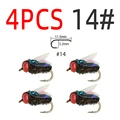 4PCS Hook Size 14