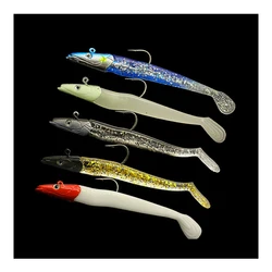 Wobbler Señuelo Silicona Brillante Anguila Arena – Lubina y Lucio