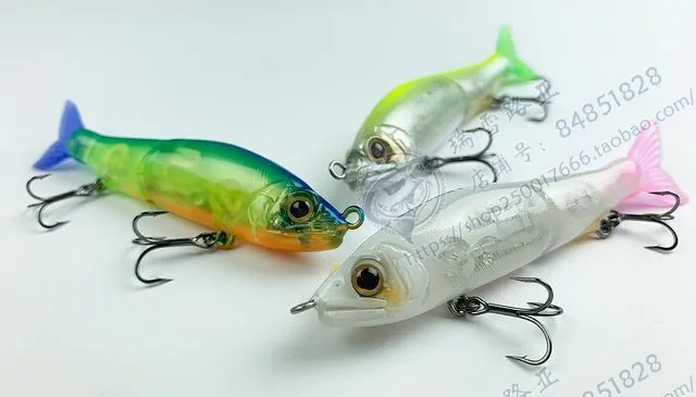 Cebo de pesca de dos secciones, accesorio de cola especial, 2 piezas, Japón GAN CRAFT, garra articulada 70 - imagen 5