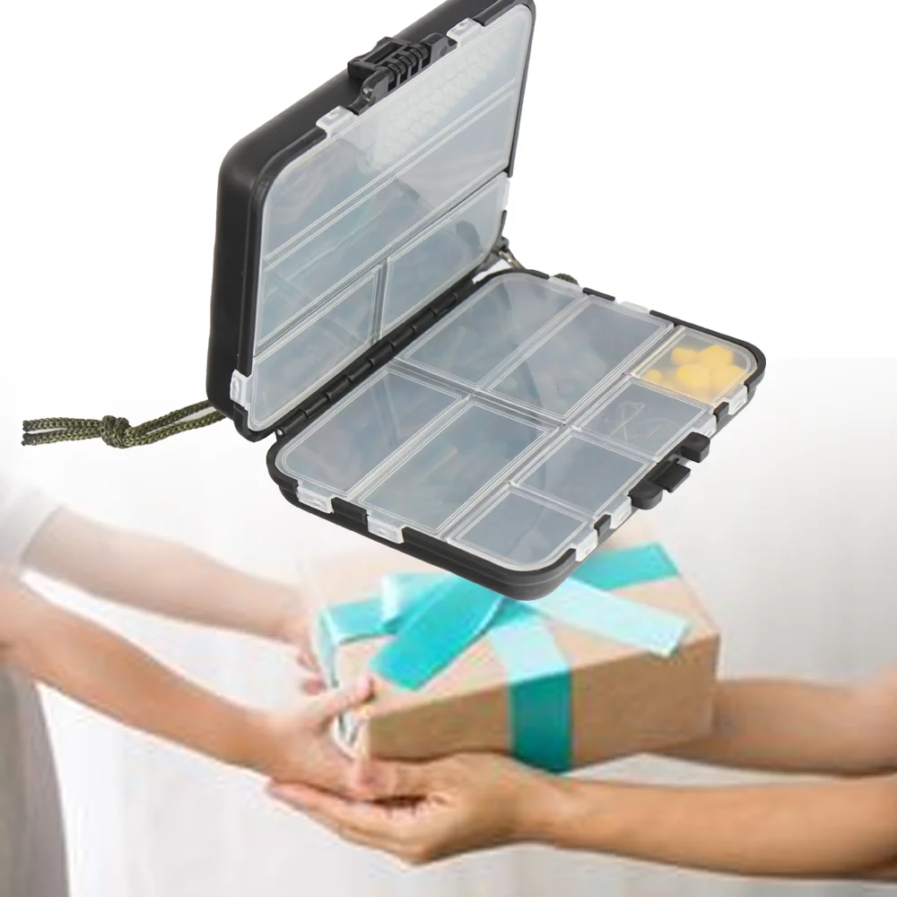 Kit de aparejos terminales de pesca de carpa, 272 Uds., cuentas giratorias a presión, mangas antienredos, conector de punta, posicionador de tubo, anzuelos de carpa con caja - imagen 5