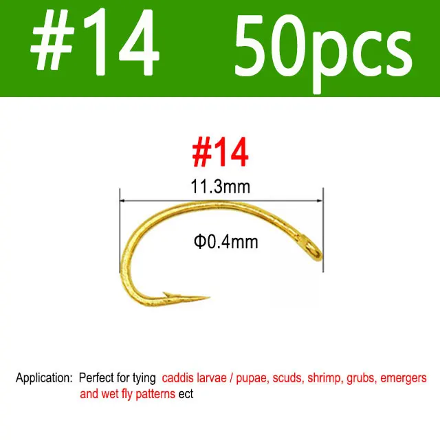50pcs size 14