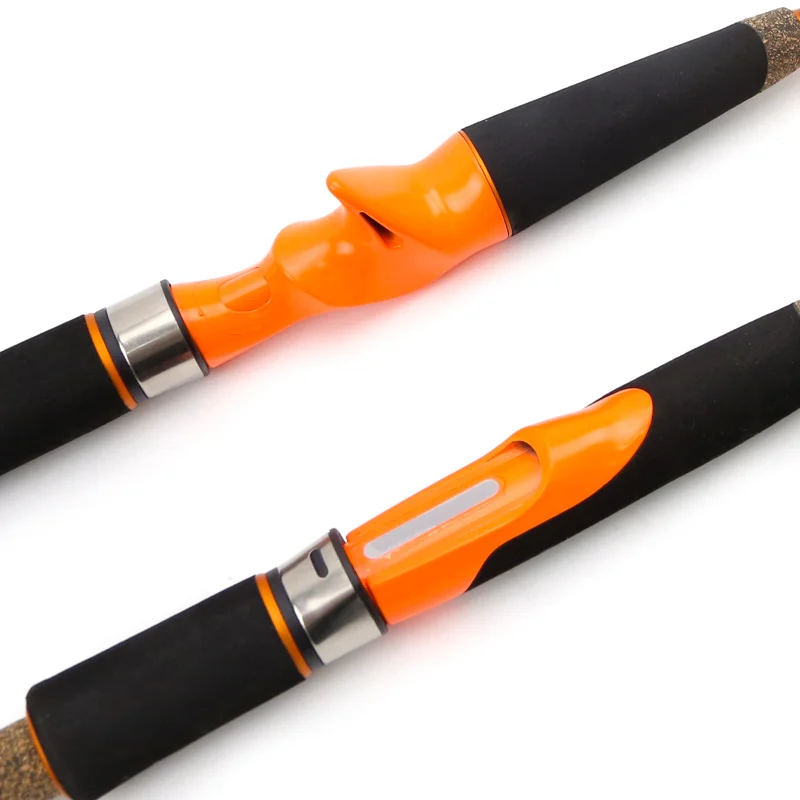 ORJD-caña de pescar de calamar, accesorio giratorio de carbono, arrastre máximo de 10kg, 1,8 m, 50-200g - imagen 2