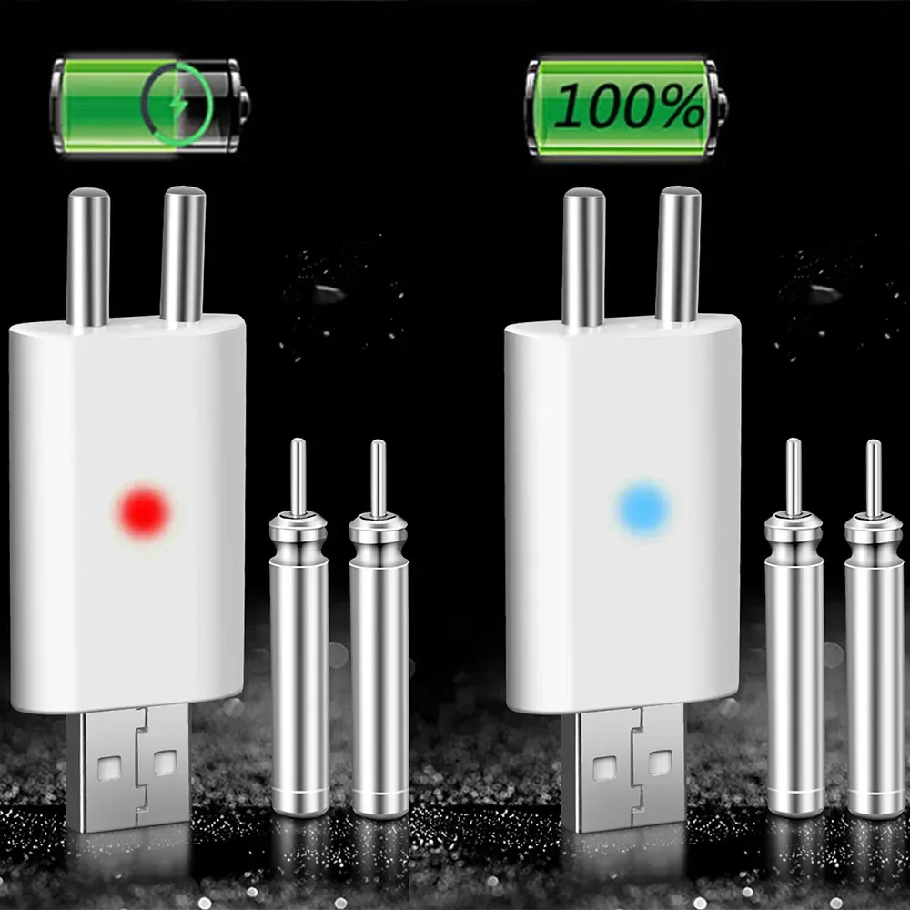 Alarma de picadura de pescado, luz de doble campanas, cargador USB CR425, lámpara con Sensor de batería de 3,6 V, Kit de herramientas nocturnas brillantes, aparejos de caña de Pesca, Flash LED - imagen 4