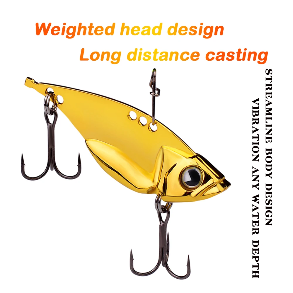 Señuelos metálicos proberos para lubina – Cucharas VIB y crankbaits - imagen 2