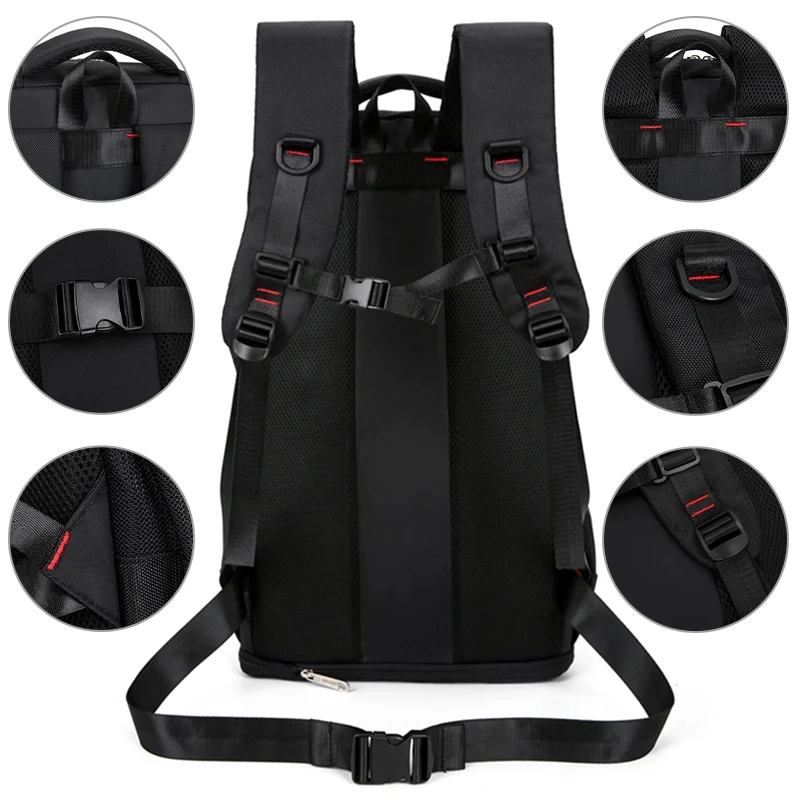 Mochila de escalada de 60L y 80L, mochila para senderismo, Camping, viajes al aire libre, senderismo, montañismo, bolsas grandes de almacenamiento de equipaje deportivo - imagen 5