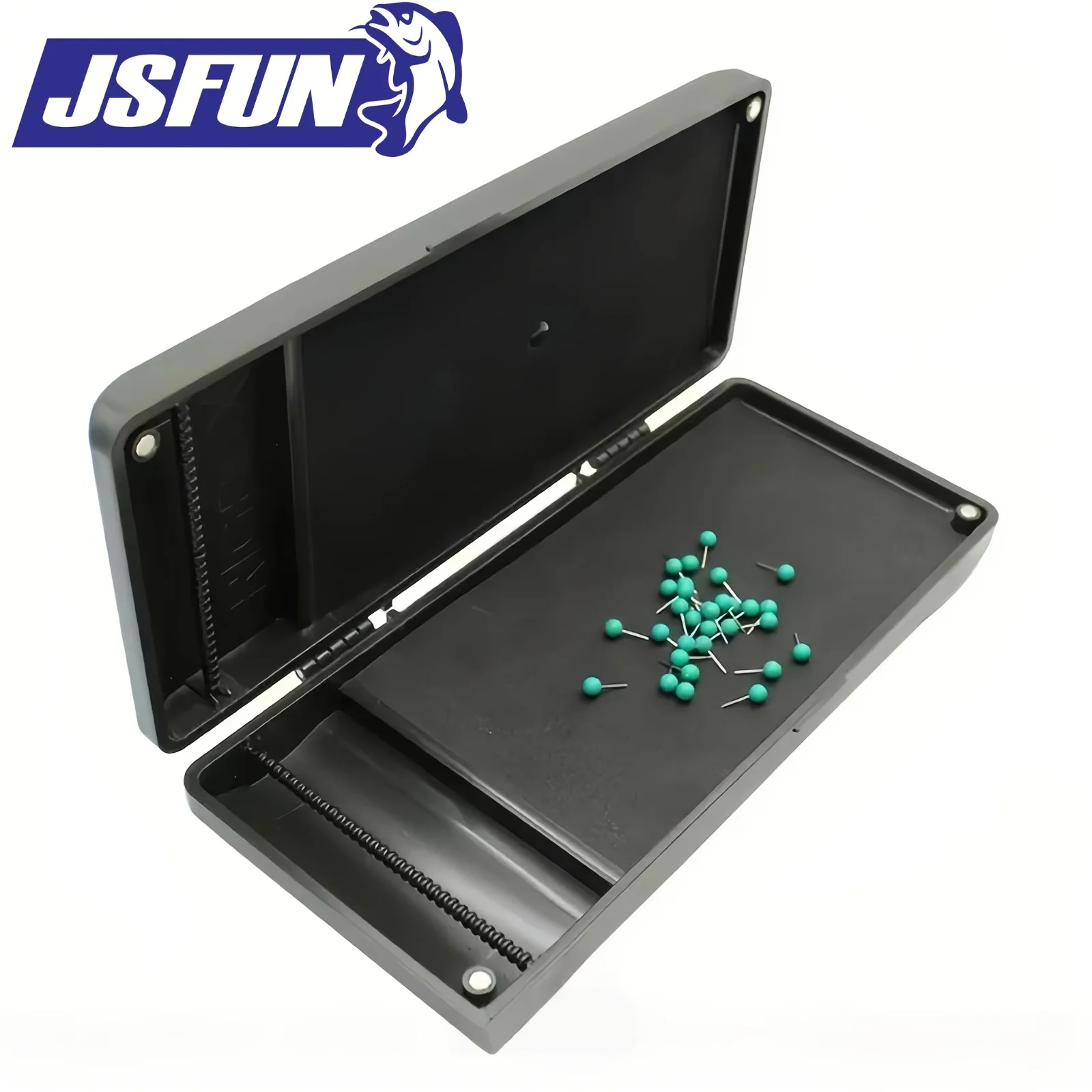 JSFUN-caja de aparejos de pesca de carpa, equipo para aparejo de pesca de carpa, accesorios de caja de aparejo Ronnie Zig, caja de almacenamiento giratoria, billetera de aparejo
