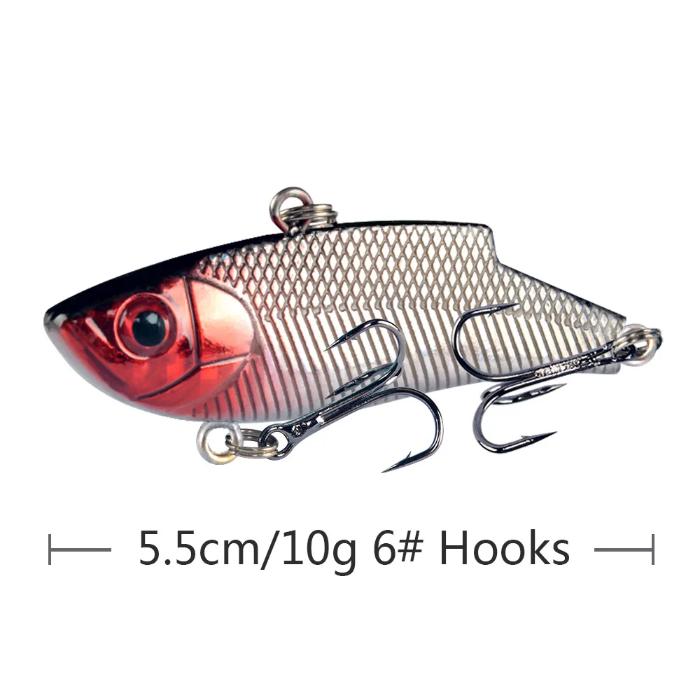 Señuelo de pesca resistente VIB, anzuelo de vibración que se hunde, equipo de pesca, 1 ud. - imagen 5